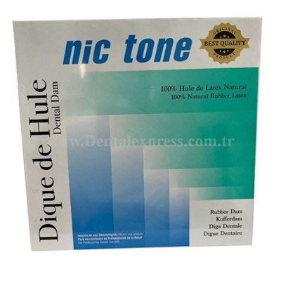 Nic Tone Dique de Hule Rubber Dam Lastiği
