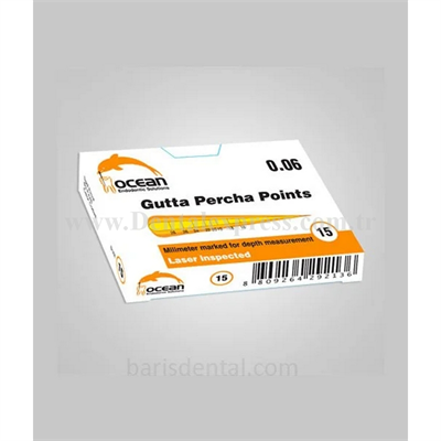 Ocean 0.06 Açılı Gutta Percha