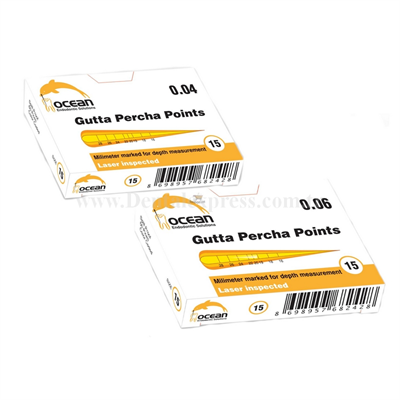 Ocean 0.06 Açılı Gutta Percha