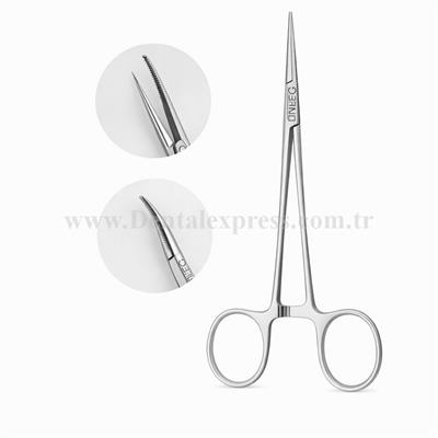 Queen Eğri Hemostat (Klemp) Mosquito 12cm