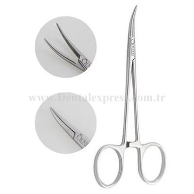 Queen Eğri Hemostat (Klemp) Mosquito 12cm