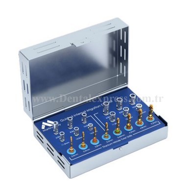 Queen Stoperli Kemik Frezi 2/2.5/2.8/3.2/3.6/4.2/4.8/5.2 mm 21 Ad./Kaset