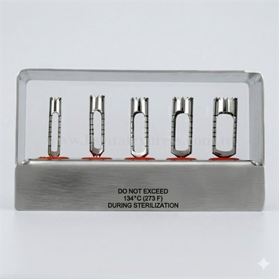 Queen Trefan Frez 4/5/6/7/8mm Uzun 3,5cm 5 Ad./Kaset