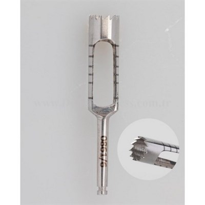 Queen Trefan Frez 4/5/6/7/8mm Uzun 3,5cm 5 Ad./Kaset
