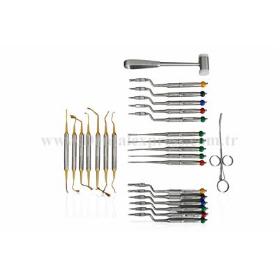 Raven Dental Hepsi Bir arada Osteotom Set