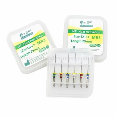 RIXI Root Cannal Files NITI Heat Activated Product SX F3 25 mm