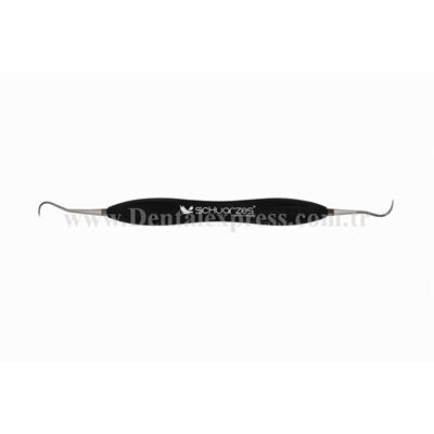 SCHWARZES Scaler Hygienist Titanyum Fig.6/7 (Silikon)