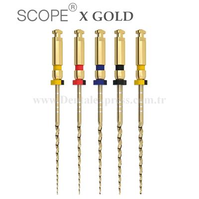 Scope X Gold Ni-Tİ Kanal Eğesi