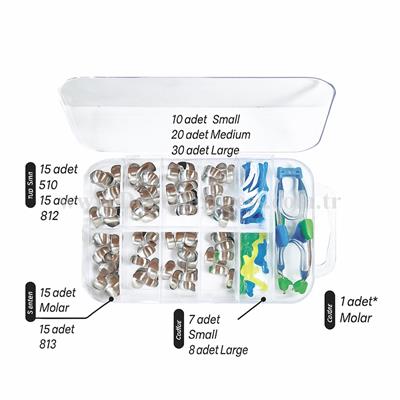 Tecci Double Clip Profesyonel Kit Bölgesel Matrix Seti