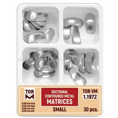 Tor VM Bölgesel Konturlu Metal Matrixler (Small 4 Çeşit) No:1.1972
