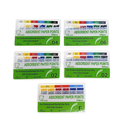Tribest Absorbent Paper Points .04 Açılı 15