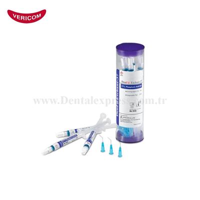 Vericom DenFil Etchant 37 Fosforik Asit Jel 12 x 3 ml Şırınga
