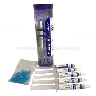 Vericom DenFil Etchant 37 Fosforik Asit Jel 5 x 5 ml Şırınga