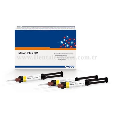 Voco Meron Plus QM Rezin Esaslı Cam İyonomer Yapıştırma Simanı 3lü