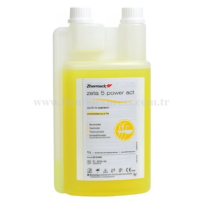 Zhermack Zeta 5 Power Act Dezenfektan 1 litre