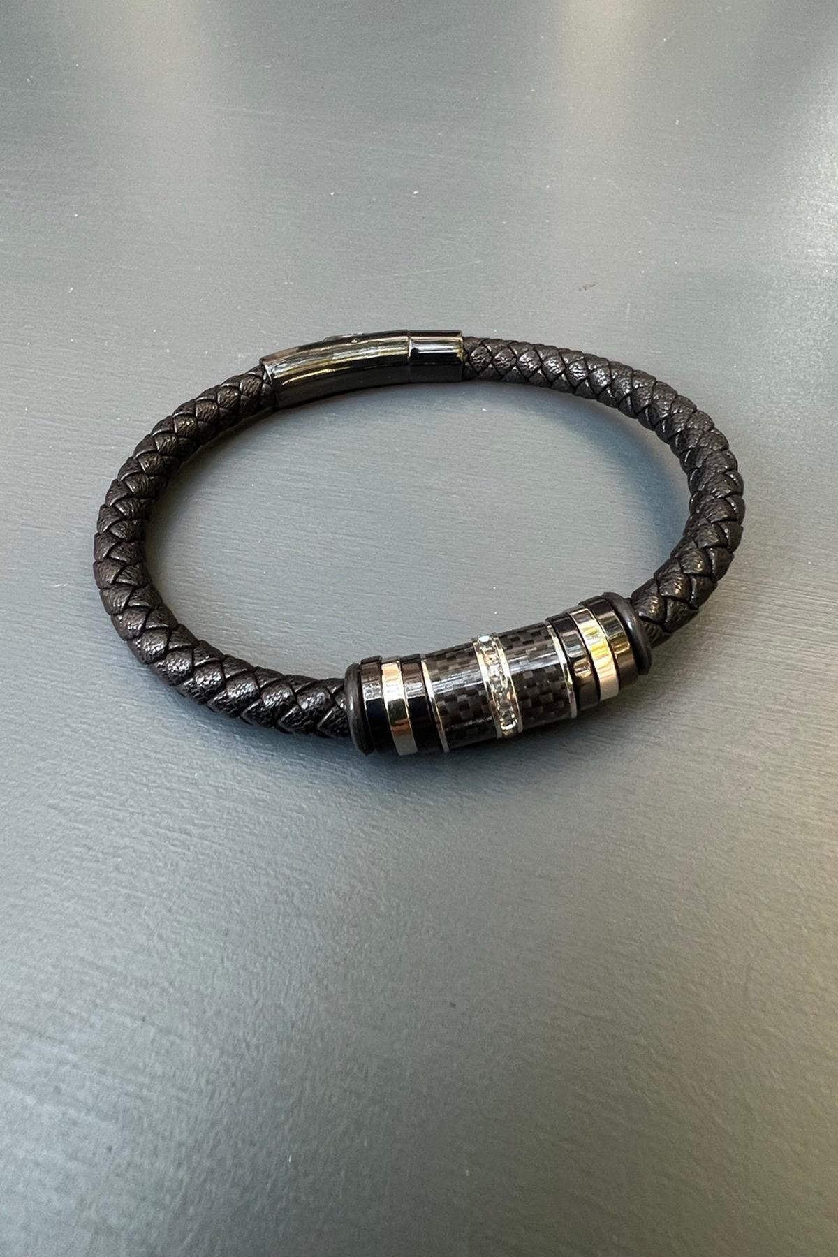 Çelik Erkek Bilekliği By-6748