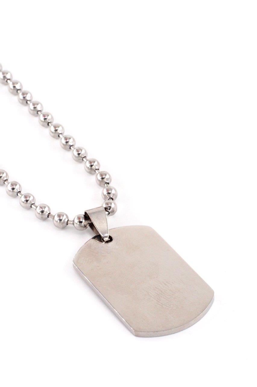 Çelik Kolye By-5001