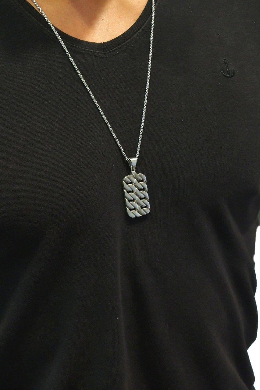 Çelik Kolye By-5016