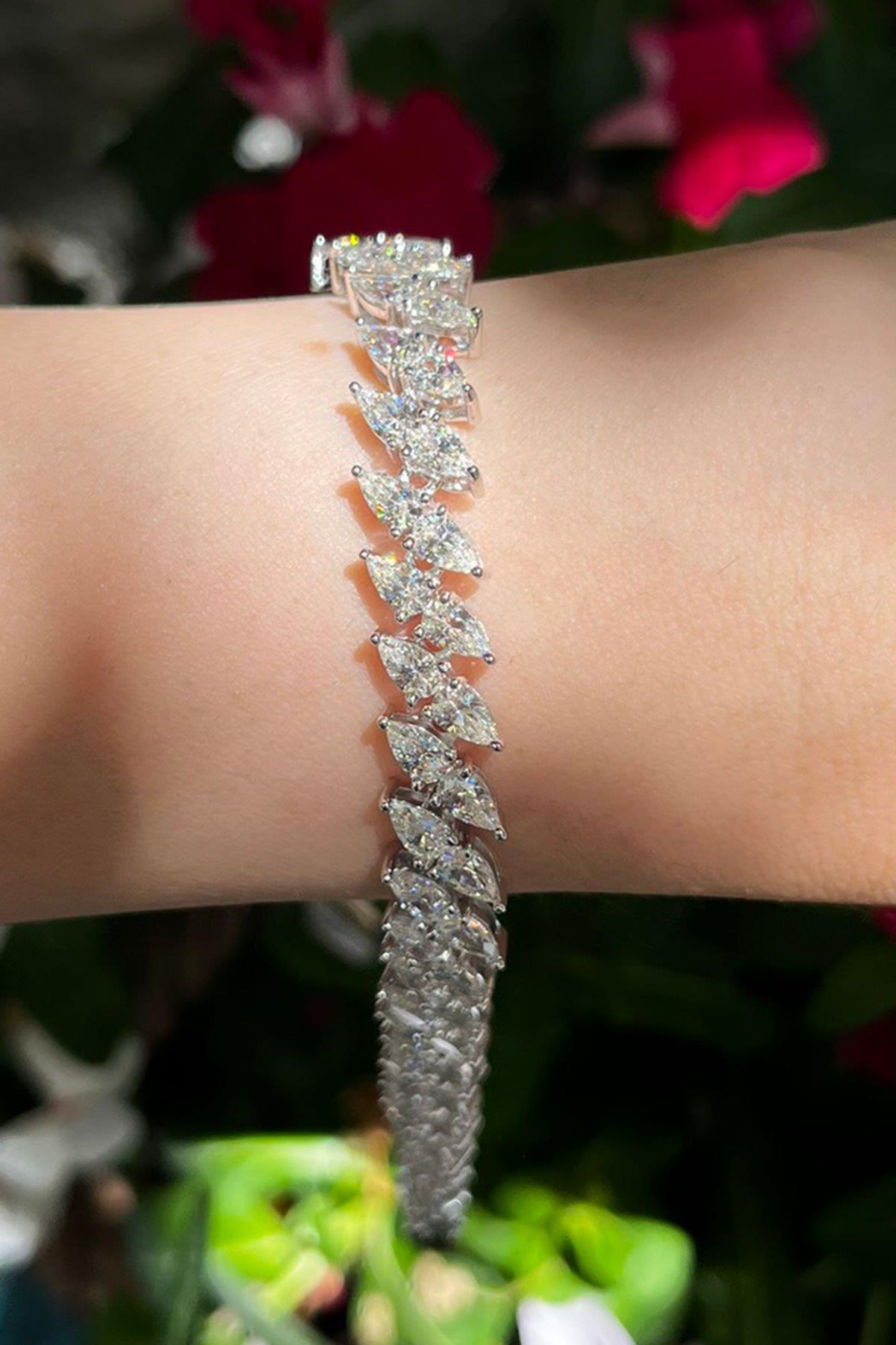 Gümüş Suyolu Bileklik By-8529