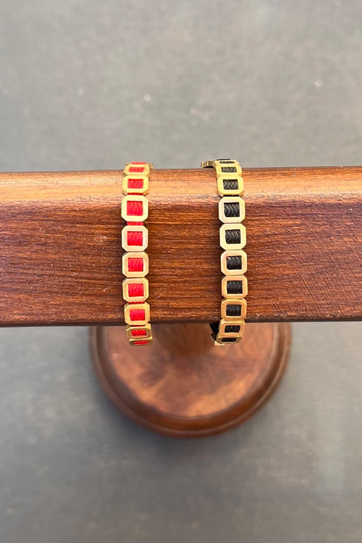 Kare Model Bronz Bileklik By-8828