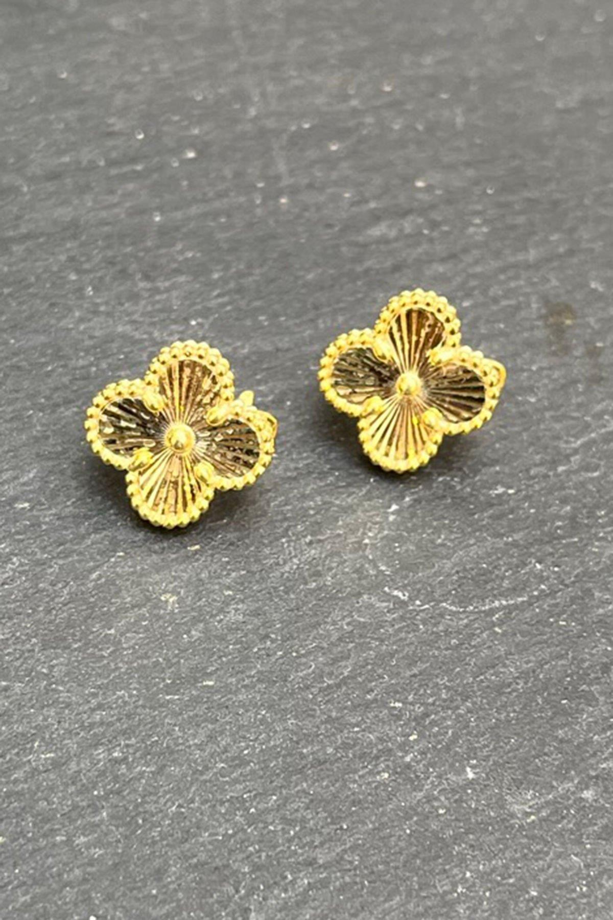 Van Cleef Model Gümüş Küpe By-7624