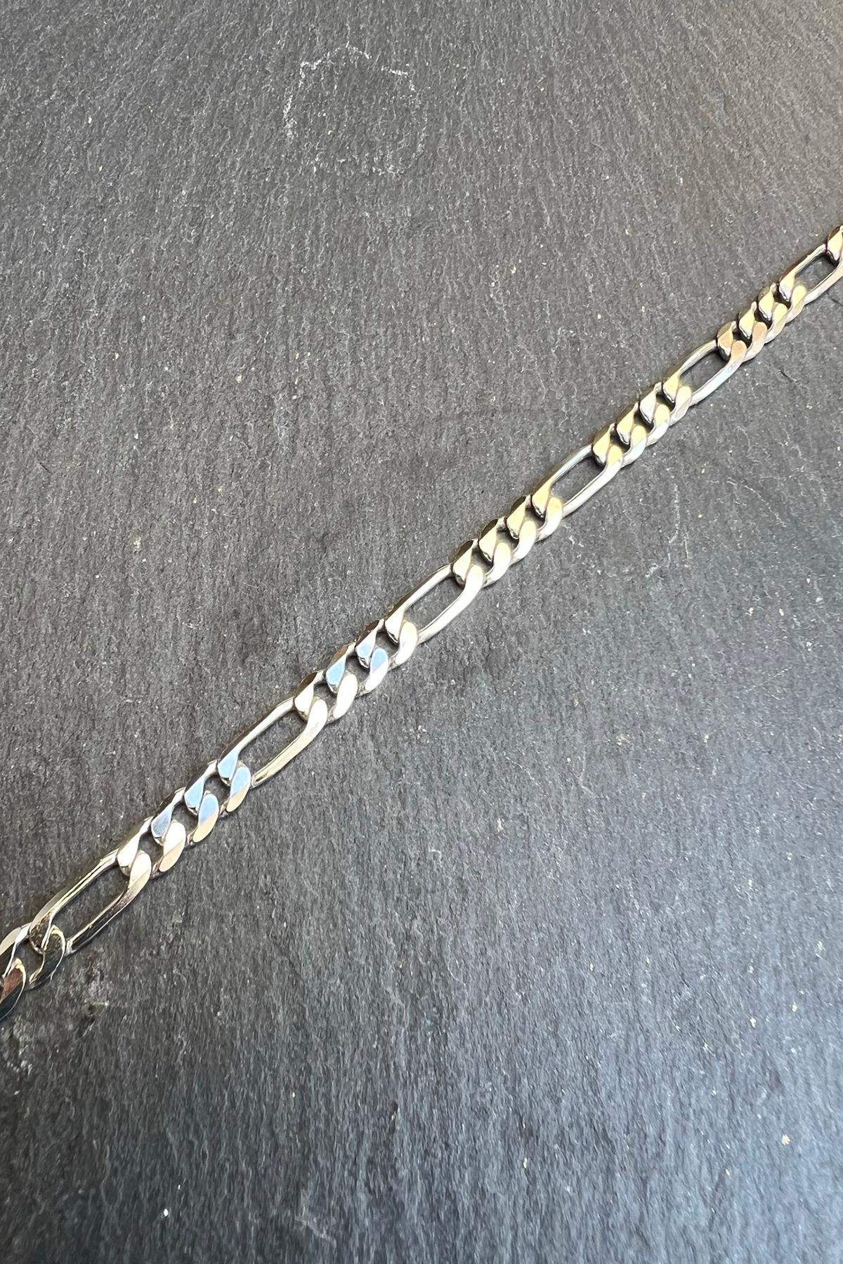 Zincir Gümüş Bileklik By-6147