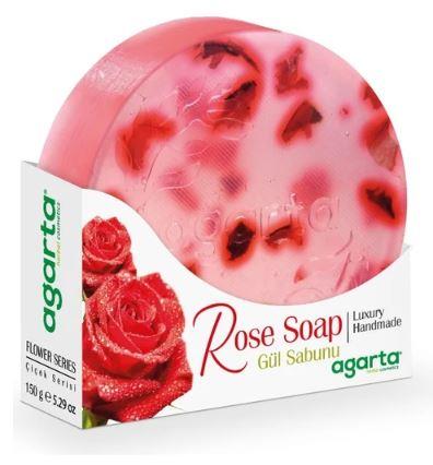 AGARTA DOĞAL ÇİÇEK BAHÇESİ SABUNU GÜL 150 GR