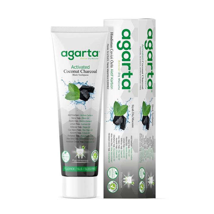 AGARTA DOĞAL DİŞ MACUNU AKTİF KARBONLU 100 ML