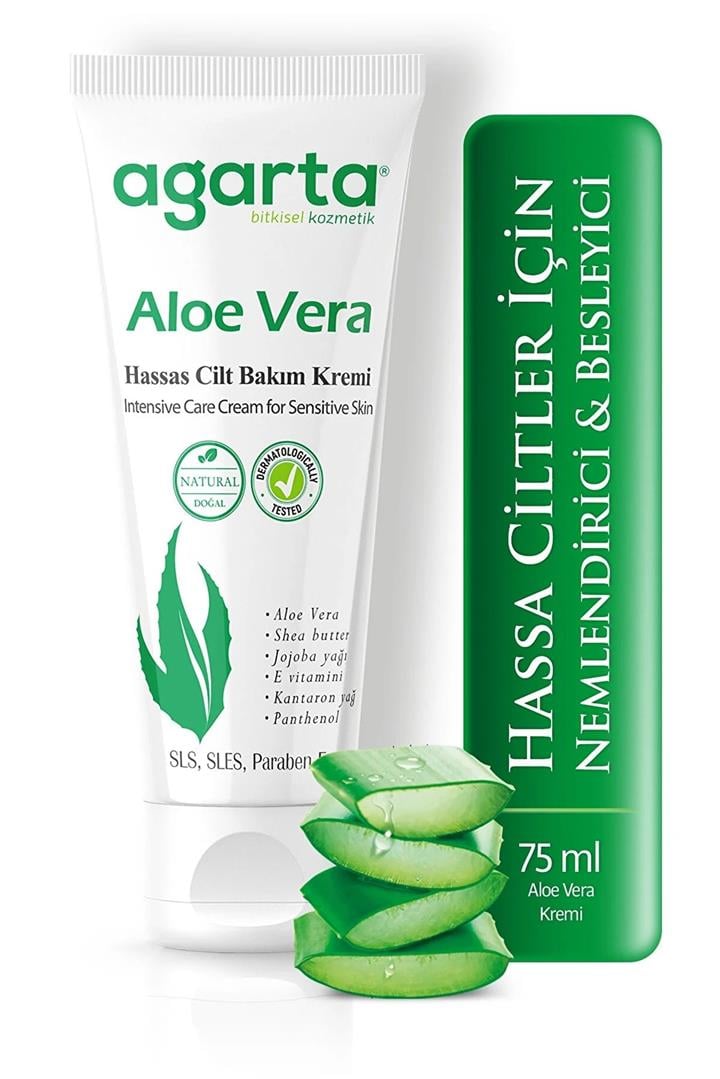 AGARTA DOĞAL KREM ALOE VERA 75 ML