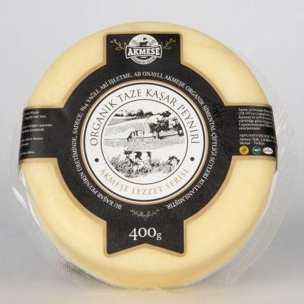 AKMEŞE ORGANİK TAZE KAŞAR PEYNİRİ 400 GR