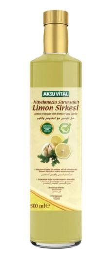 AKS MAYDANOZLU SARIMSAKLI LİMON SİRKESİ 500ML