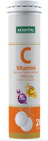 AKSU VİTAL C VİTAMİNİ EFERVESAN
