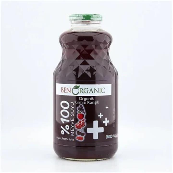 BENORGANİK KARIŞIK KIRMIZI MEYVE SUYU 250 ML