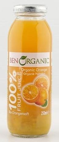 BENORGANİK PORTAKAL SUYU 250 ML
