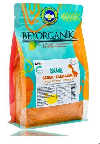 BEYORGANİK  BEBEK TARHANA PROBİYOTİK BEYAZ KRAFT 400 GR
