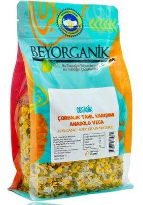 BEYORGANİK  ÇORBALIK TAHIL KARIŞIMI ANADOLU VEGA 500 GR