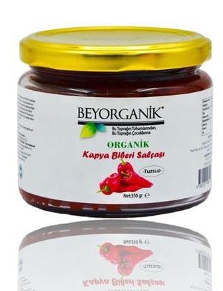 BEYORGANİK ORGANİK KAPYA BİBERİ SALÇASI 350 GR