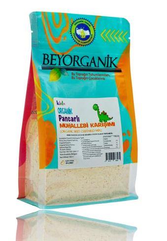 BEYORGANİK  PREBİYOTİK PANCARLI MUHALLEBİ KARIŞIMI JELATİN 160 GR