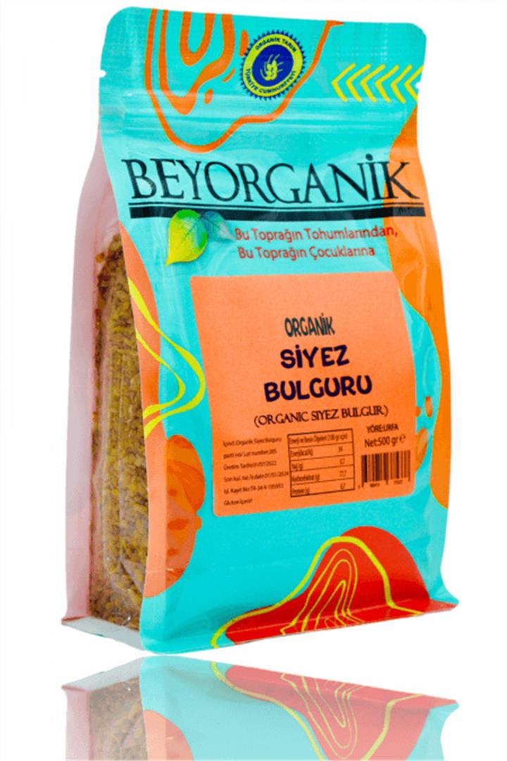 BEYORGANİK  SİYEZ PİLAVLIK BULGUR 500