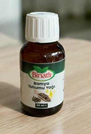 BİNATLI BAMYA TOHUMU YAĞI 50 ML