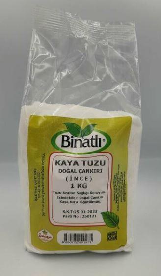 BİNATLI KAYA TUZU TOZ 1KG