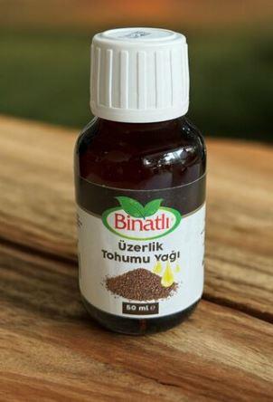BİNATLI ÜZERLİK TOHUMU YAĞI ÖZEL 50 ML