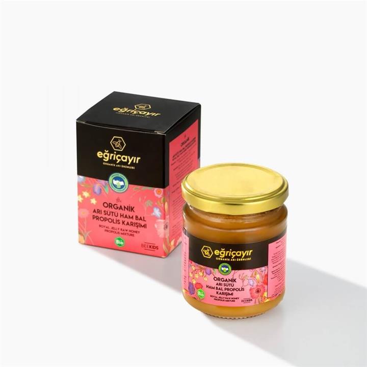 EĞRİÇAYIR KARAMÜRVER ASEROLA PROPOLİS VE HAM BAL KARIŞIM 225 GR