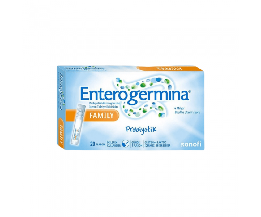 ENTEROGERMİNA FAMİLY 20 ŞASE 5 ML