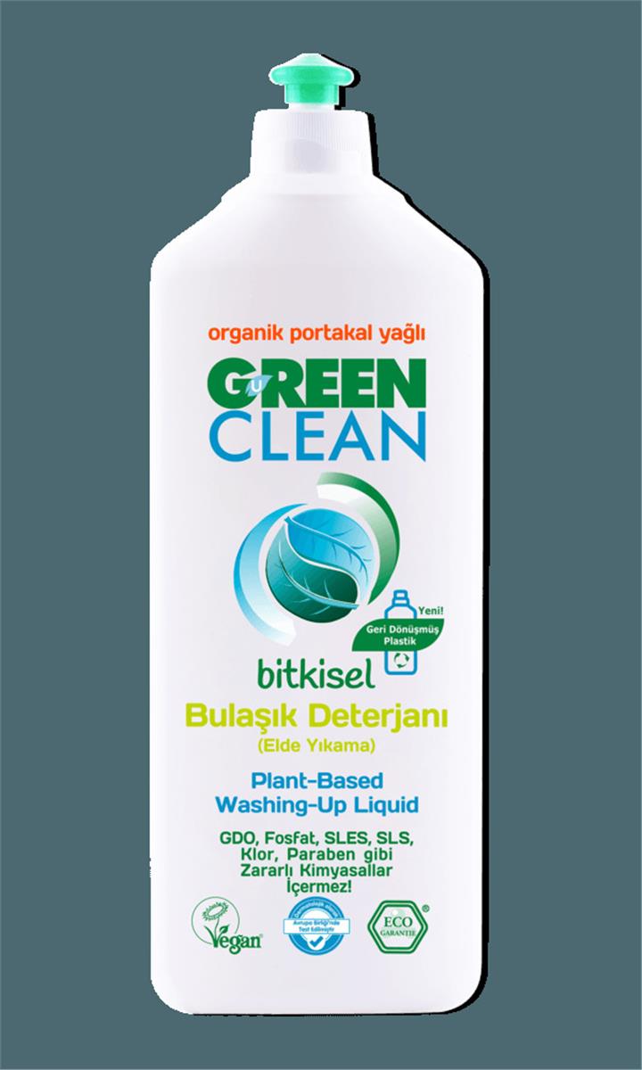 GREEN CLEAN ORGANİK PORTAKAL YAĞLI BULAŞIK DETERJANI ELDE YIKAMA 730 ML
