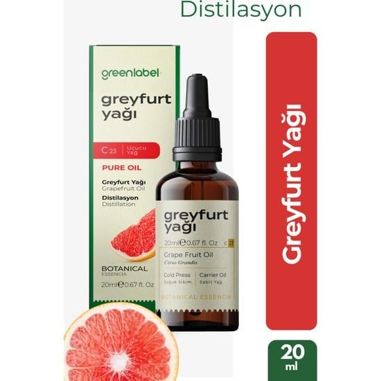 GREENLABEL GREYFURT YAĞI 20 ML