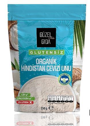 GÜZEL ADA GIDA ORGANİK HİNDİSTAN CEVİZİ UNU250 GR