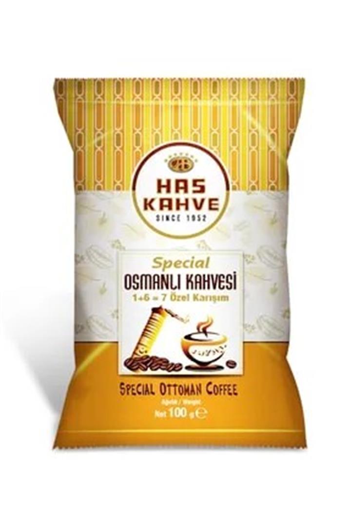 HAS KAHVE TÜRK KAHVESİ OSMANLI 100 GR