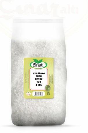 HİMALAYA TUZU BEYAZ (TOZ) 1KG