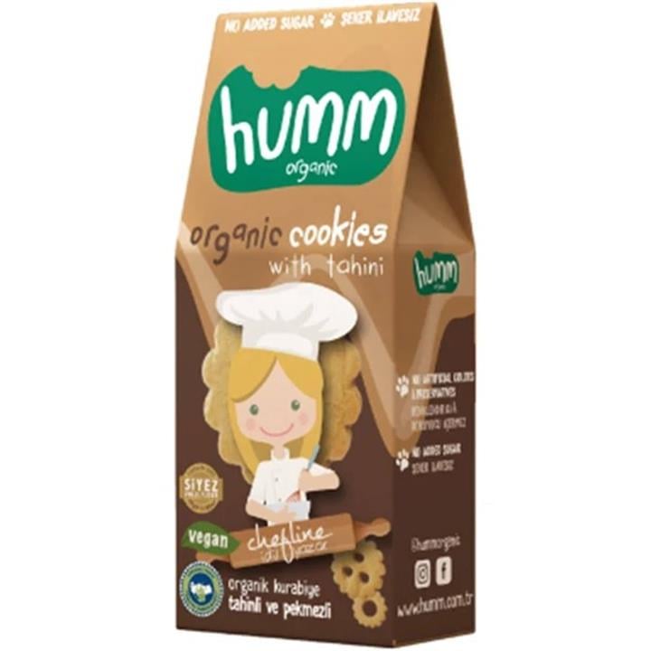 HUMM TAHİNLİ VE PEKMEZLİ VEGAN KURABİYE